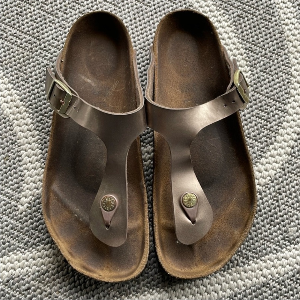 Birkenstock Gizeh antique gold size 39/8